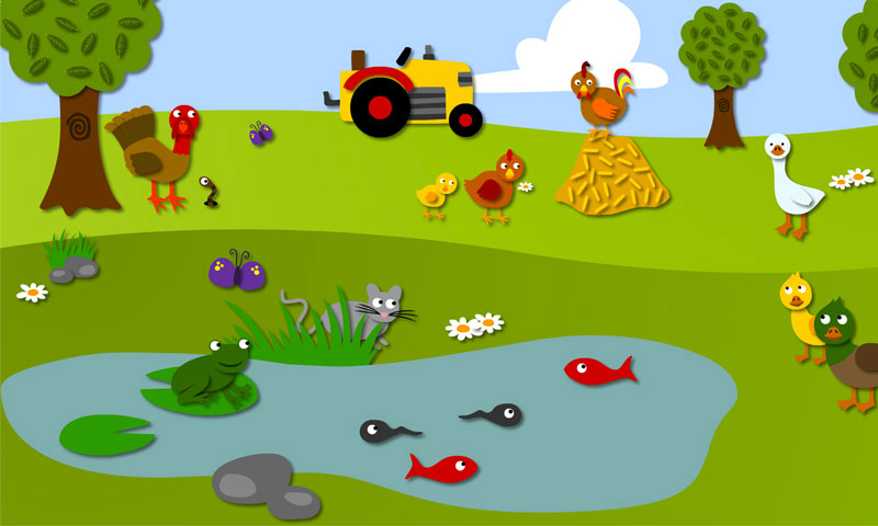 les-animaux-de-la-ferme-la-mare